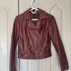 Dynamite Faux Leather Jacket